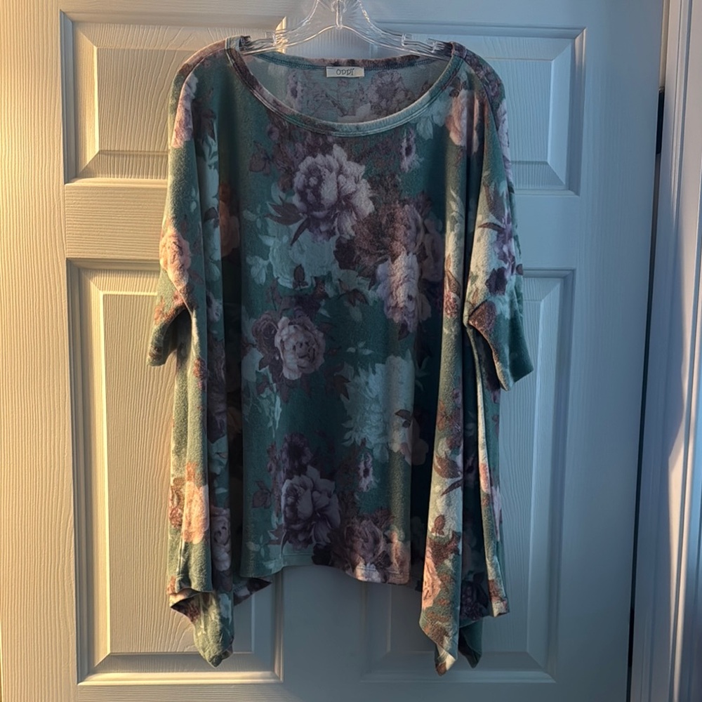 Floral Print Women's Top